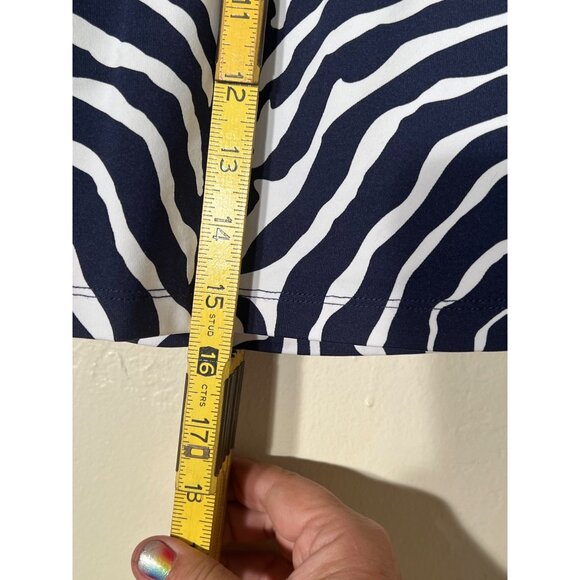 J. M Laughlin SMALL Catalina Fabric Skort Golf/Tennis/Pickle Black White Zebra - Picture 9 of 14